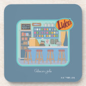 Gilmore Girls | Luke's Diner Graphic Bier Onderzetter (Voorkant)