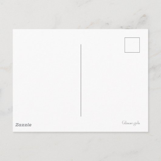 Gilmore Girls | Luke's Diner Graphic Briefkaart (Achterkant)
