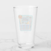 Gilmore Girls | Luke's Diner Graphic Glas (Achterkant)