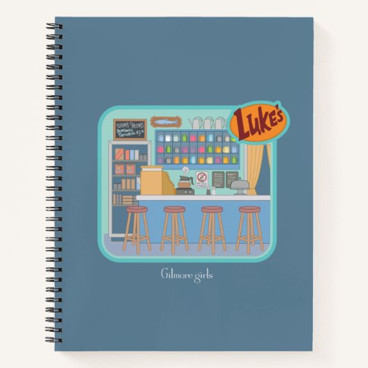 Gilmore Girls | Luke's Diner Graphic Notitieboek (Voorkant)