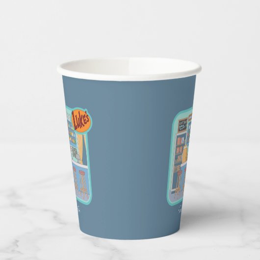 Gilmore Girls | Luke's Diner Graphic Papieren Bekers (Links)