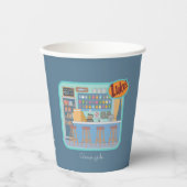 Gilmore Girls | Luke's Diner Graphic Papieren Bekers (Voorkant)