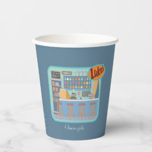 Gilmore Girls Luke's Diner Graphic Papieren Bekers