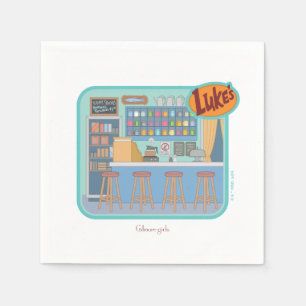 Gilmore Girls Luke's Diner Graphic Servet