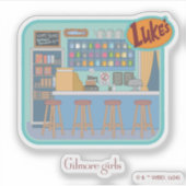 Gilmore Girls | Luke's Diner Graphic Sticker (Voorkant)