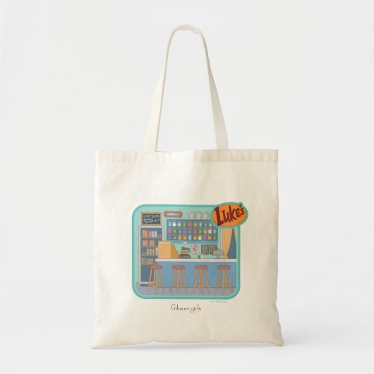 Gilmore Girls | Luke's Diner Graphic Tote Bag (Voorkant)