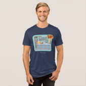 Gilmore Girls | Luke's Diner Graphic Tri-Blend Shirt (Voorkant volledig)