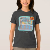 Gilmore Girls | Luke's Diner Graphic Tri-Blend Shirt (Voorkant)