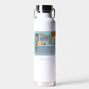 Gilmore Girls Luke's Diner Graphic Waterfles