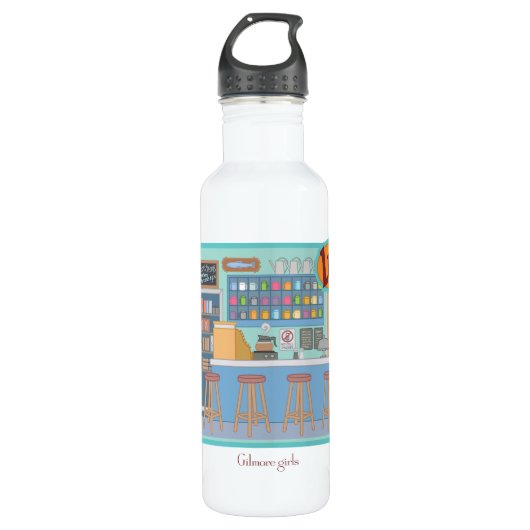 Gilmore Girls | Luke's Diner Graphic Waterfles (Voorkant)