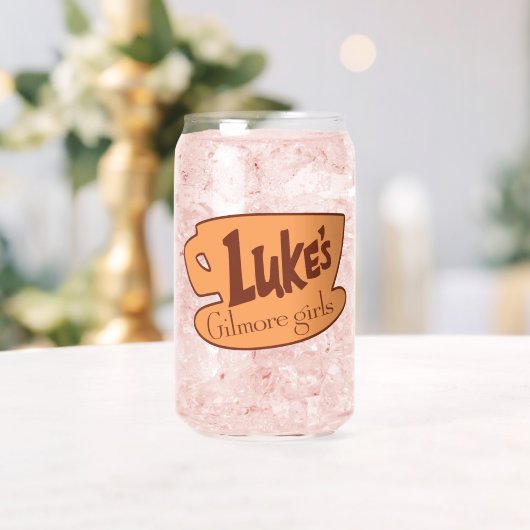 Gilmore Girls Luke's Diner Logo Blikvorm Glas (Insitu (Huwelijk))