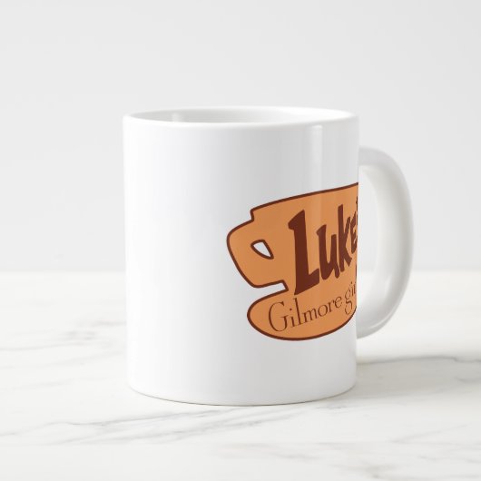 Gilmore Girls Luke's Diner Logo Grote Koffiekop (Voorkant rechts)