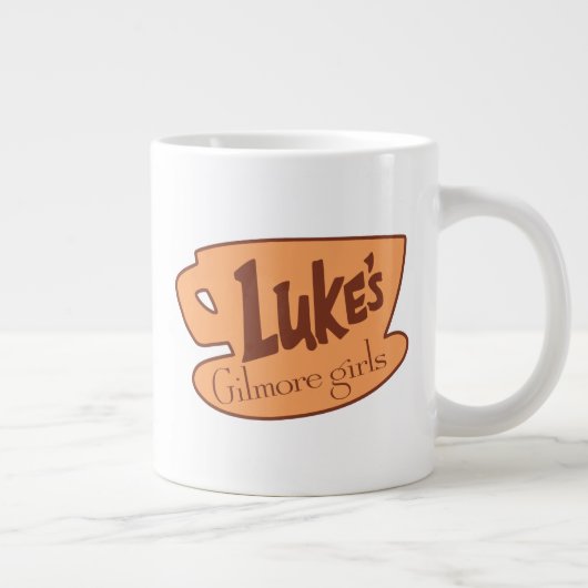 Gilmore Girls Luke's Diner Logo Grote Koffiekop (Rechts)