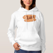 Gilmore Girls Luke's Diner Logo Hoodie (Voorkant)