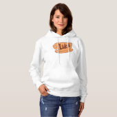 Gilmore Girls Luke's Diner Logo Hoodie (Voorkant volledig)