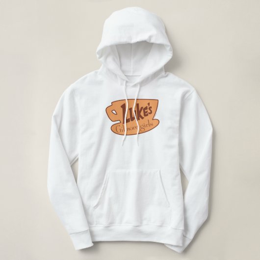 Gilmore Girls Luke's Diner Logo Hoodie (Design voorkant)