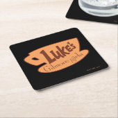 Gilmore Girls Luke's Diner Logo Kartonnen Onderzetters (Schuin)