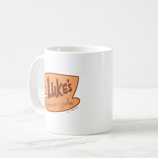 Gilmore Girls Luke's Diner Logo Koffiemok (Voorkant links)