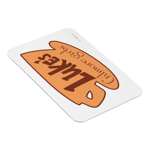 Gilmore Girls Luke's Diner Logo Magneet (Rechterzijde)
