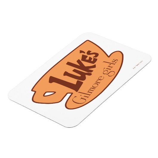Gilmore Girls Luke's Diner Logo Magneet (Linkerzijde)