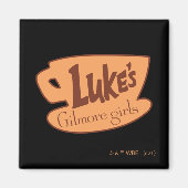 Gilmore Girls Luke's Diner Logo Magneet (Voorkant)