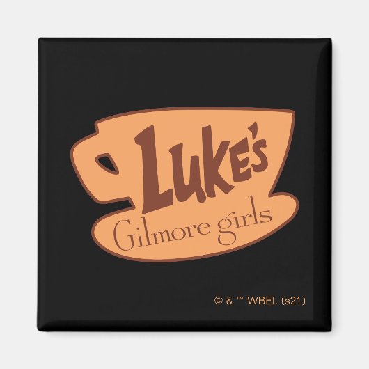 Gilmore Girls Luke's Diner Logo Magneet (Voorkant)