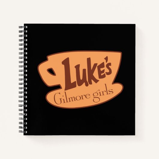 Gilmore Girls Luke's Diner Logo Notitieboek (Voorkant)