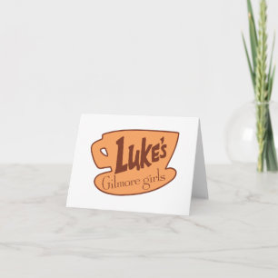 Gilmore Girls  Luke's Diner Logo Notitiekaartje