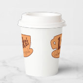 Gilmore Girls Luke's Diner Logo Papieren Bekers (Rechts)