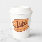 Gilmore Girls Luke's Diner Logo Papieren Bekers (Voorkant)