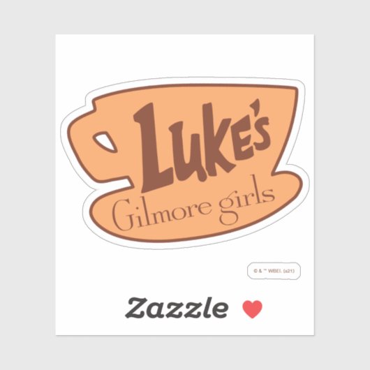 Gilmore Girls Luke's Diner Logo Sticker (Vel)