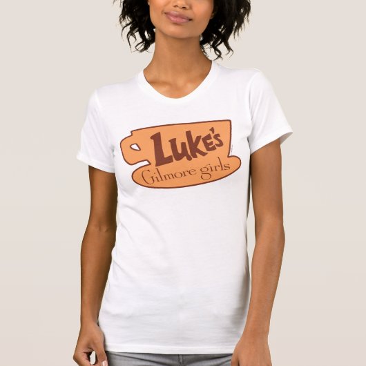 Gilmore Girls Luke's Diner Logo T-shirt (Voorkant)