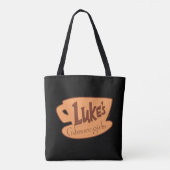 Gilmore Girls Luke's Diner Logo Tote Bag (Achterkant)
