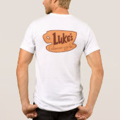 Gilmore Girls Luke's Diner Logo Tri-Blend Shirt (Achterkant)
