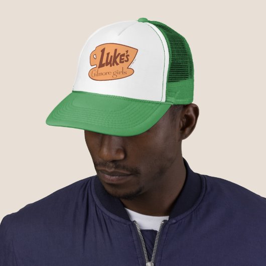 Gilmore Girls Luke's Diner Logo Trucker Pet (In situ)