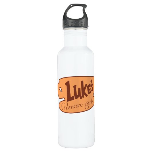 Gilmore Girls Luke's Diner Logo Waterfles (Voorkant)