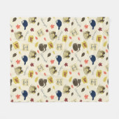 Gilmore Girls Lunch at Luke’s Pattern Fleece Deken (Voorkant (Horizontaal))