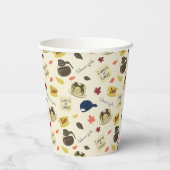 Gilmore Girls Lunch at Luke’s Pattern Papieren Bekers (Achterkant)