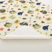 Gilmore Girls Lunch at Luke’s Pattern Sherpa Deken (3/4)