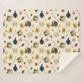 Gilmore Girls Lunch at Luke’s Pattern Sherpa Deken (Voorkant (horizontaal))