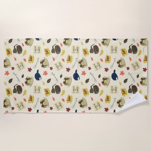 Gilmore Girls Lunch at Luke’s Pattern Strandlaken (Voorkant)