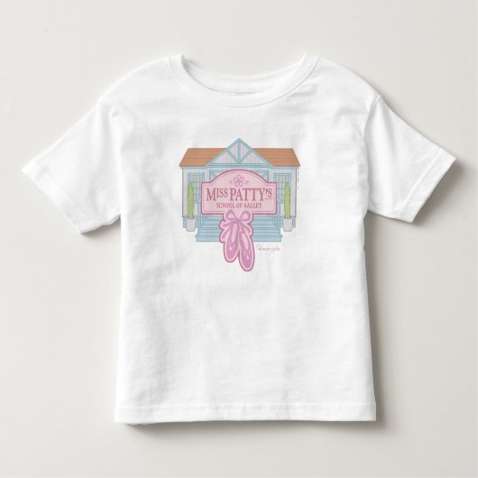 Gilmore Girls | Miss Patty's Balletschool Kinder Shirts (Voorkant)