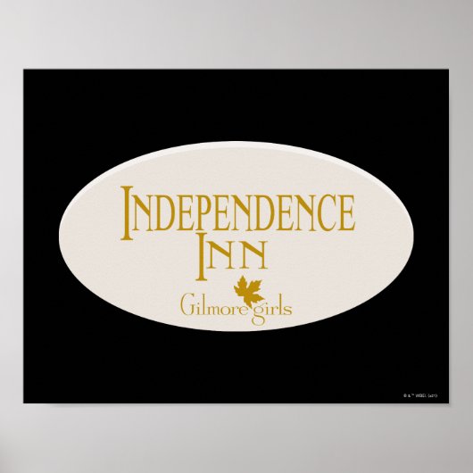 Gilmore Girls | Onafhankelijkheid Inn Poster (Voorkant)