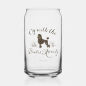 Gilmore Girls | Oy With the PoodlesDesign Blikvorm Glas (Voorkant)