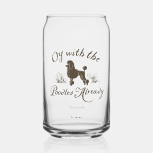 Gilmore Girls Oy With the PoodlesDesign Blikvorm Glas