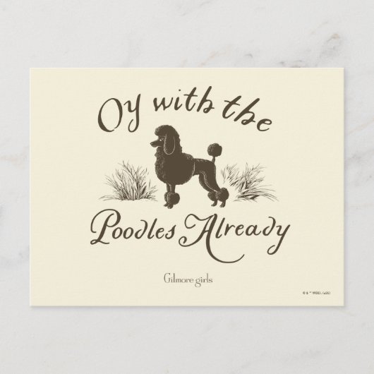 Gilmore Girls | Oy With the PoodlesDesign Briefkaart (Voorkant)