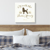 Gilmore Girls | Oy With the PoodlesDesign Canvas Afdruk (Insitu (Slaapkamer))