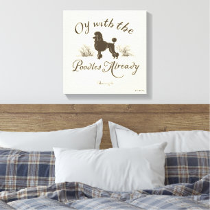 Gilmore Girls   Oy With the PoodlesDesign Canvas Afdruk