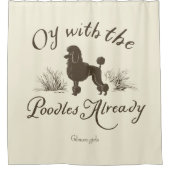 Gilmore Girls | Oy With the PoodlesDesign Douchegordijn (Voorkant)