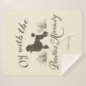 Gilmore Girls | Oy With the PoodlesDesign Sherpa Deken (Voorkant (horizontaal))